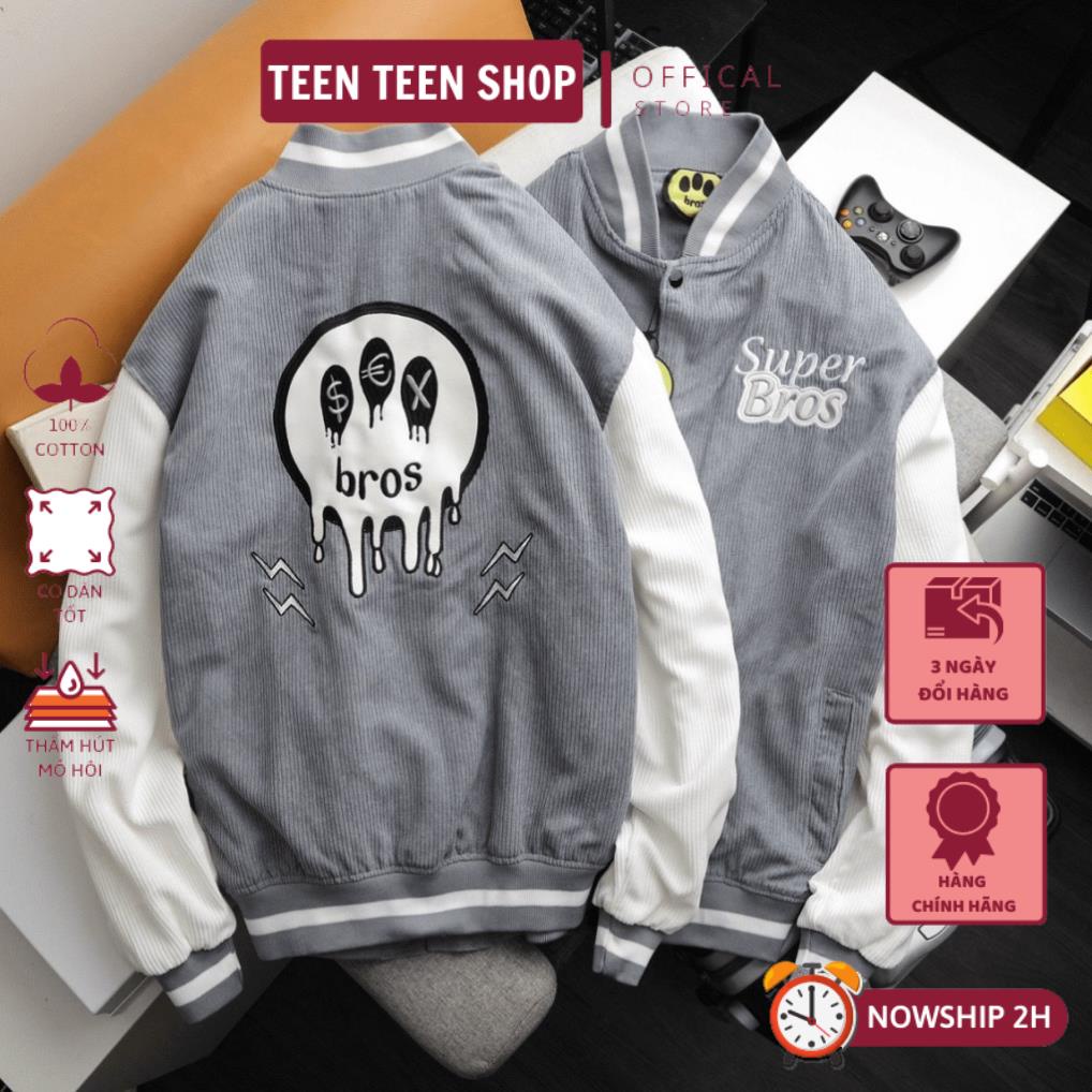 Áo khoác bomber dù unisex 2 lớp mặt quỷ siêu hot - clitus fashion