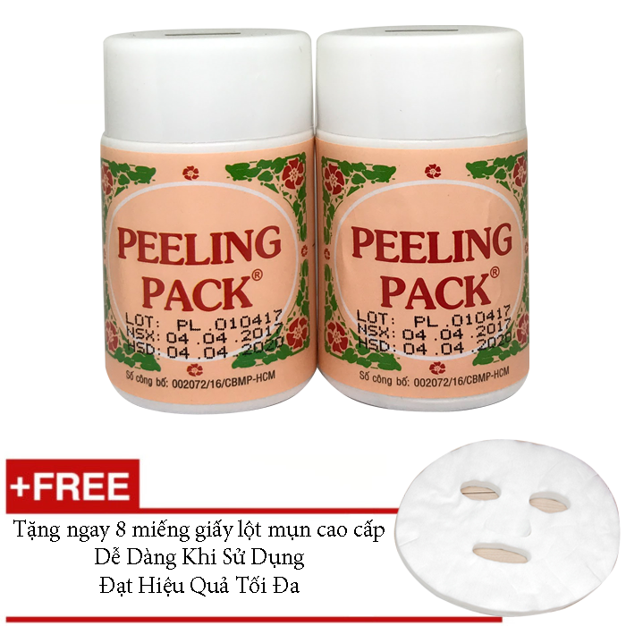 Combo 2 Gel Lột Mụn PEELING PACK Gamma 60g