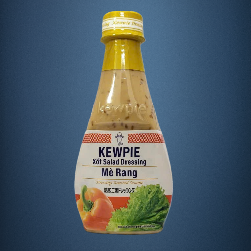 KEWPIE - chai nguyên bản 210ml - SỐT MÈ RANG Salad Dressing Roasted Sesame Sauce
