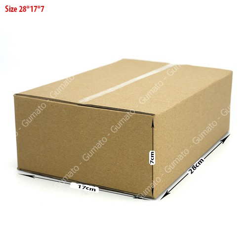 [HCM]Combo 20 thùng giấy P75 size 28x17x7 hộp carton gói hàng Everest