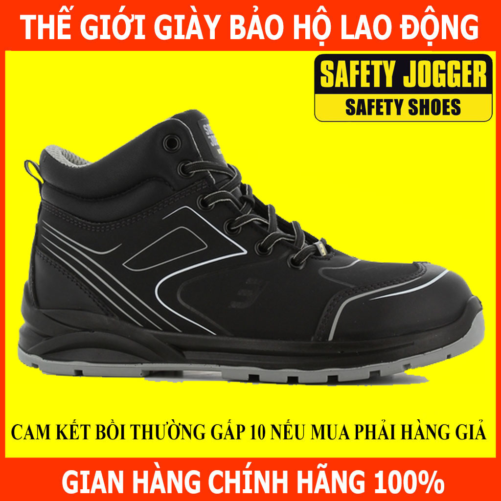 Giày bảo hộ lao động safety jogger cador s3 mid