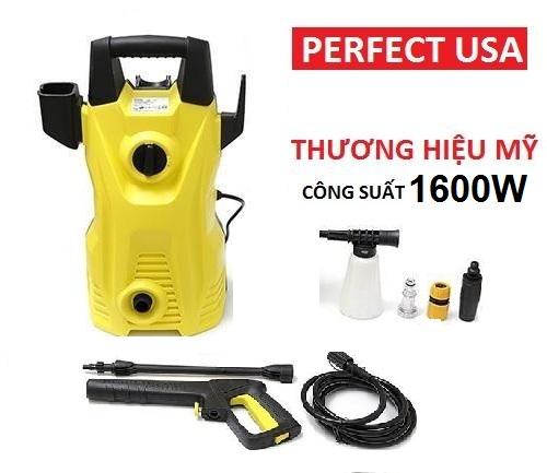 [HCM]Máy Phun Xịt Rửa Xe Cao Áp Perfect THƯƠNG HIỆU MỸ PF-MO7050 1600W