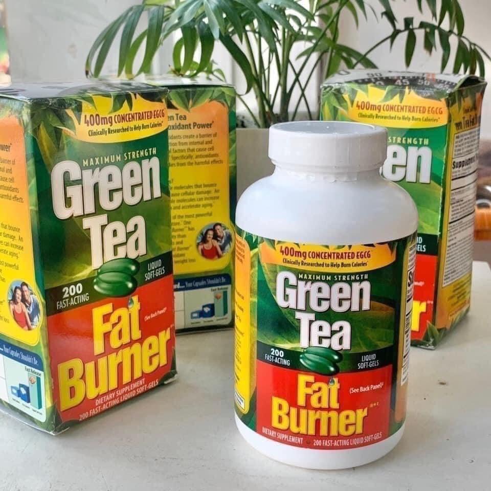 Viên uống giảm cân từ trà xanh Green Tea Fat Burner 200 viên