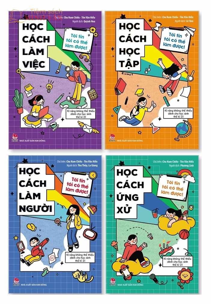Sách - tôi tin tôi có thể làm được: học cách học tập – học cách làm việc – học cách làm người – học cách ứng xử - trọn bộ