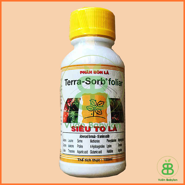 Phân Bón Kích Ra Hoa, Siêu To Lá Terra Sorb 100ml