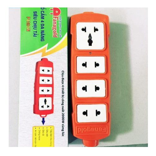 Ổ cắm fanagold chịu tải 8000w 4 lỗ