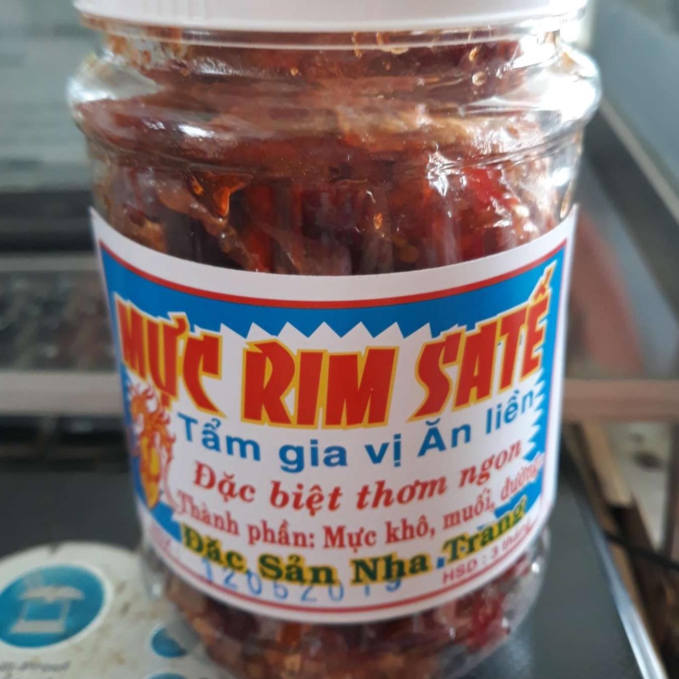 Mực rim sate con 200g