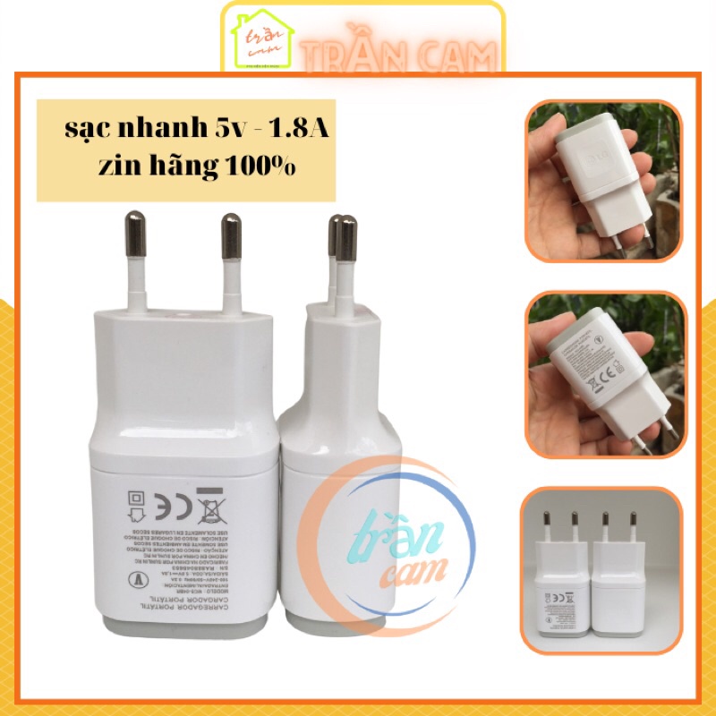 Sạc lg 5v-1.8a zin hãng 100%