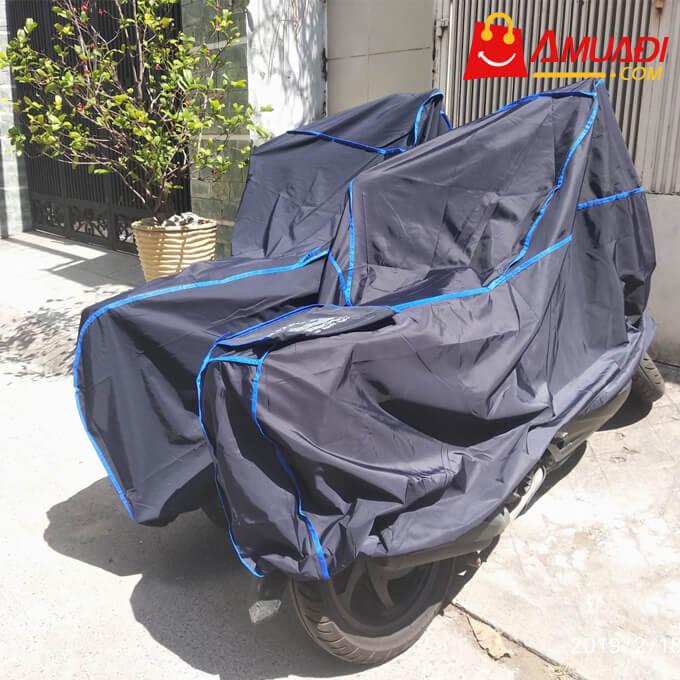 Màn Chùm Xe May, Áo Bọc Xe Máy, Bạt phủ xe máy, hàng Việt Nam chất lượng cao, chống nắng, che mua, chống bão bảo vệ xe toàn diện. - Sự Hài Lòng Của Bạn Là Đam Mê Của Chúng Tôi