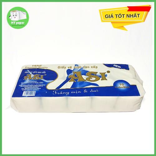 ▲❈♧ gói 10 cuộn giấy vệ sinh cuộn giấy cuộn vệ sinh giấy vệ sinh không lõi asi cao cấp giá sỉ chất lượng