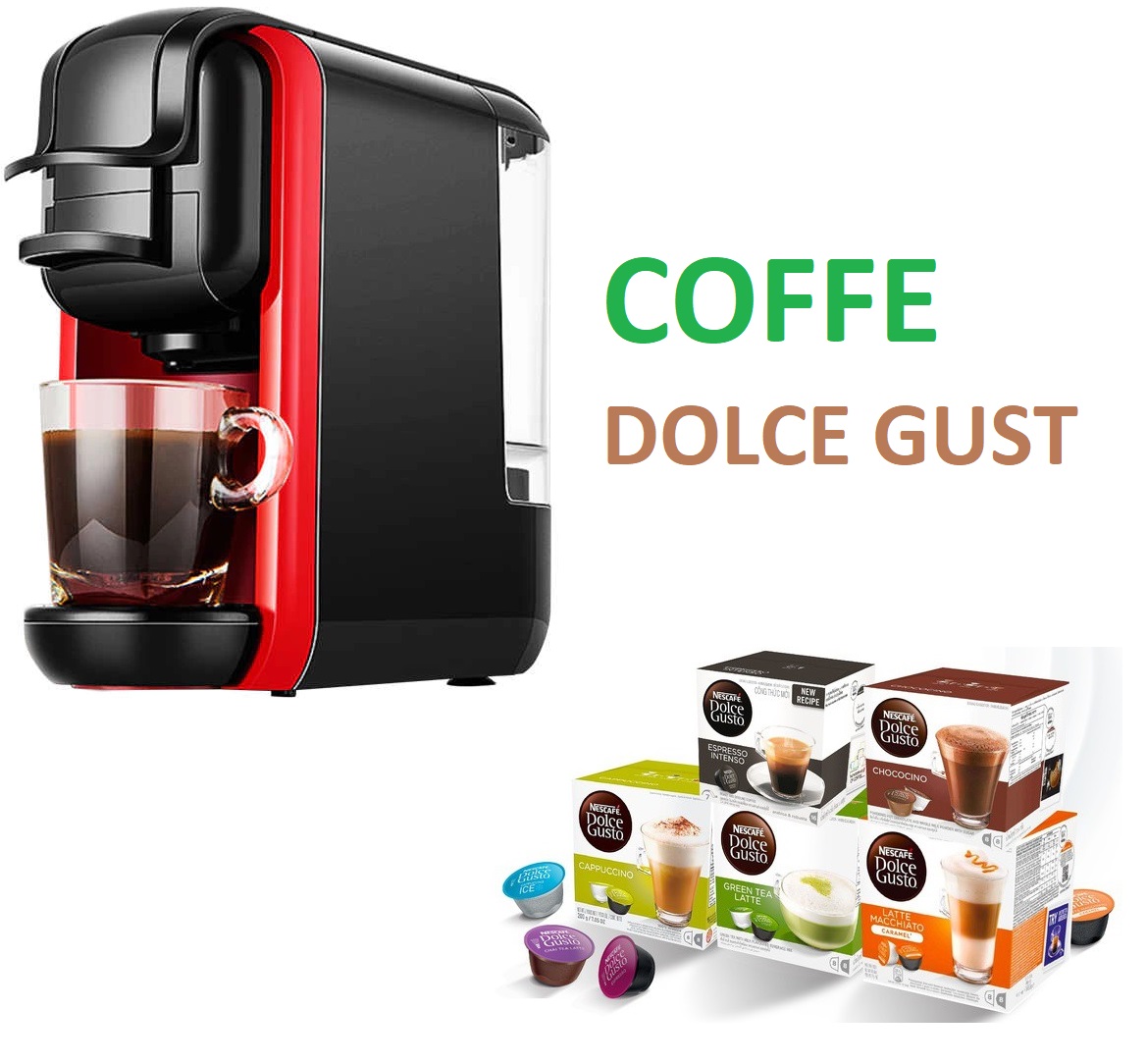 Máy pha coffe viên nén dolce gusto ac-514k
