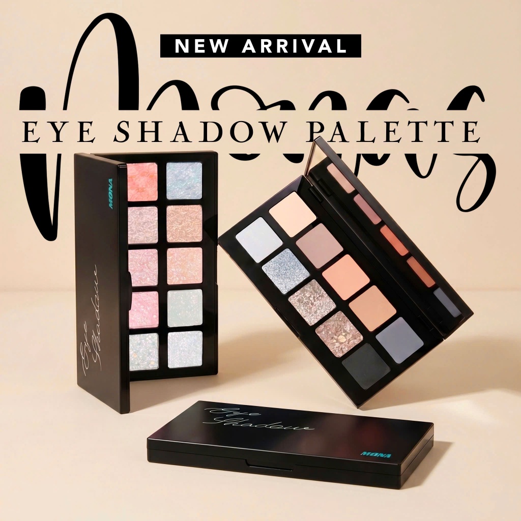 Bảng Mắt Mona 10 ô Mona Eye Shadow Palette (New)