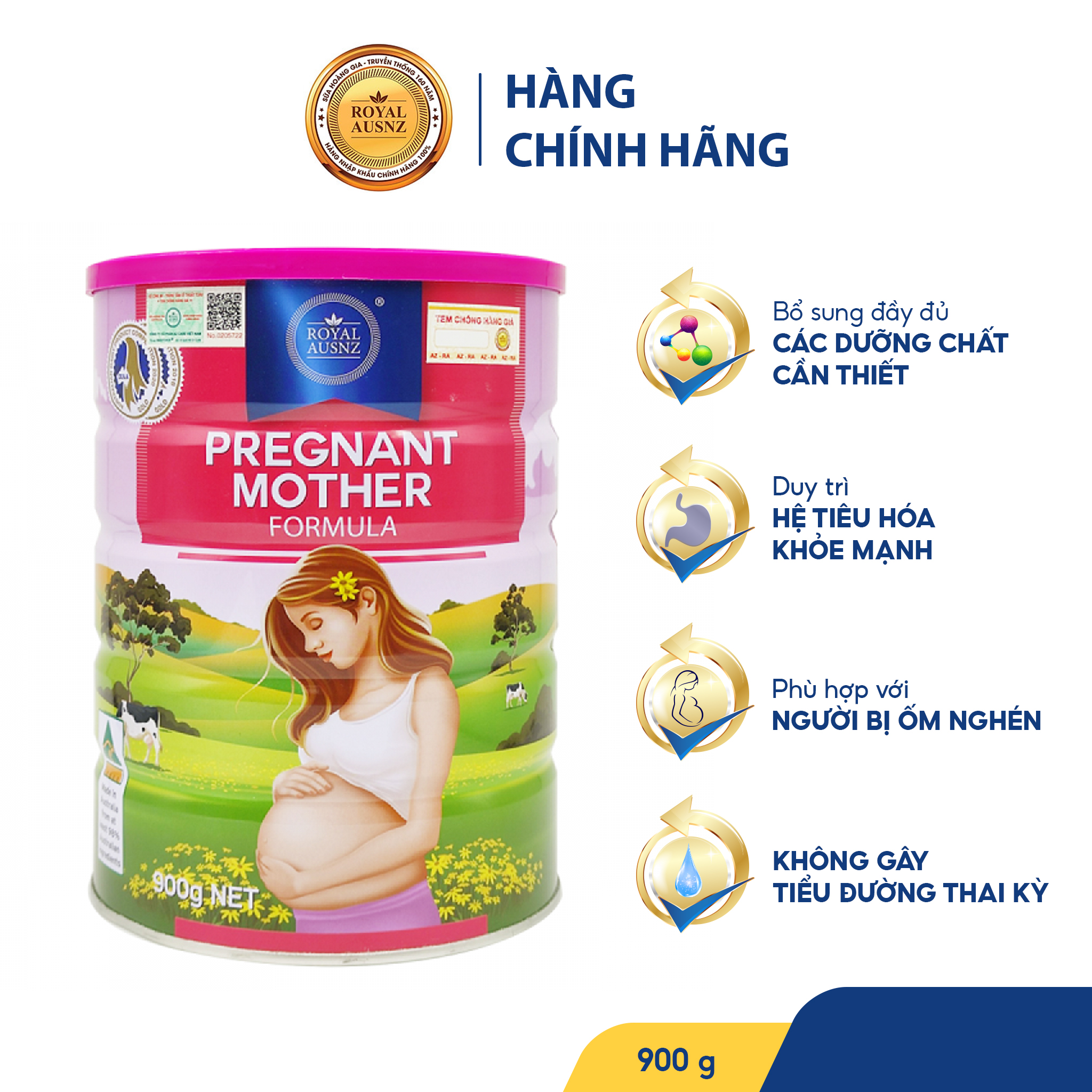 Sữa Hoàng gia Úc Pregnant Mother Formula - Dành cho phụ nữ mang thai - 900g