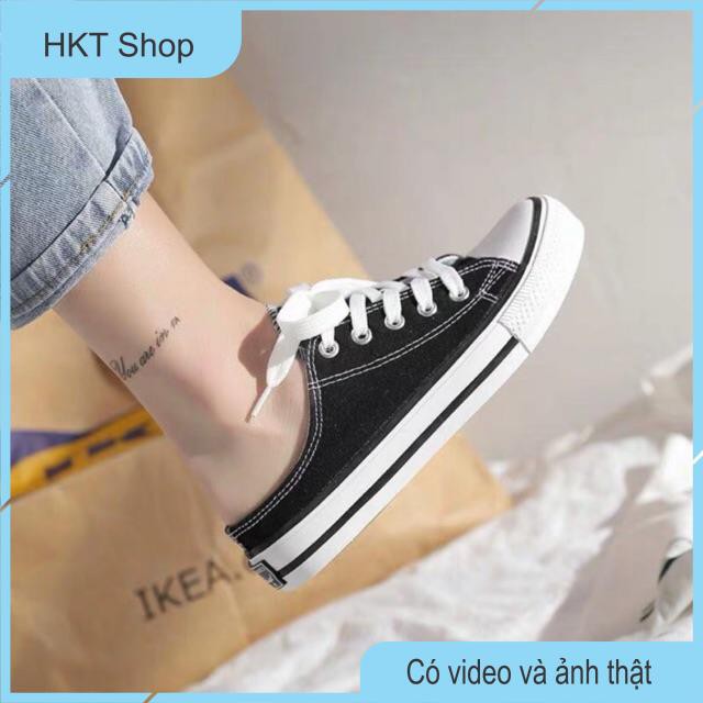 Giày sục vàng, đen, trắng - thời trang pkt
