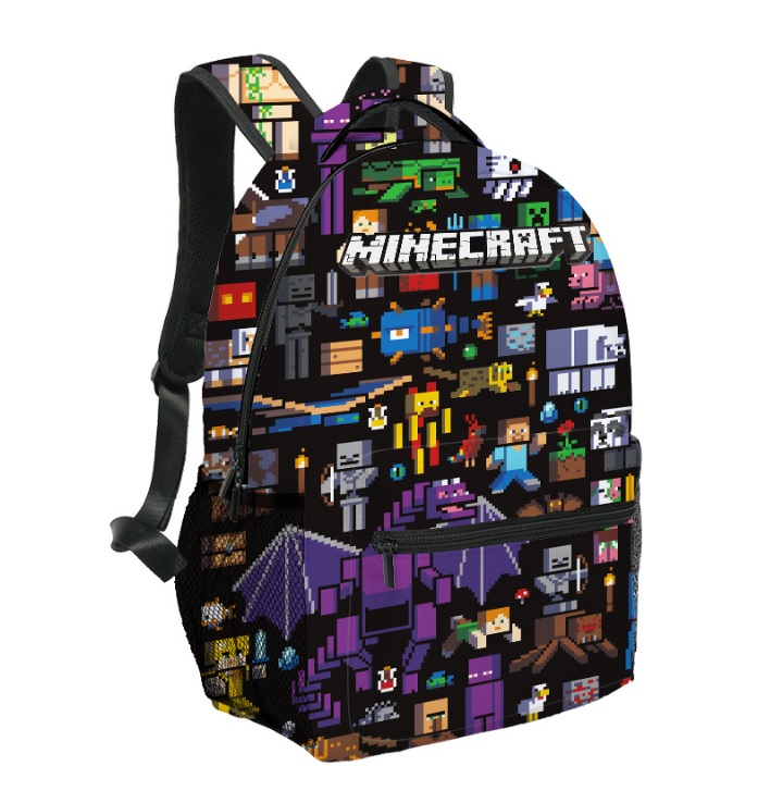 Balo hoạt hình minecraft các nhân vật
