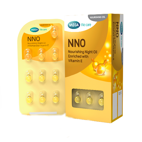 [HCM]Viên khóa ẩm NNO dạng vỉ 30 viên chiết xuất dầu jojoba & Vitamin E thiên nhiên giúp tăng đàn hồi và săn chắc da