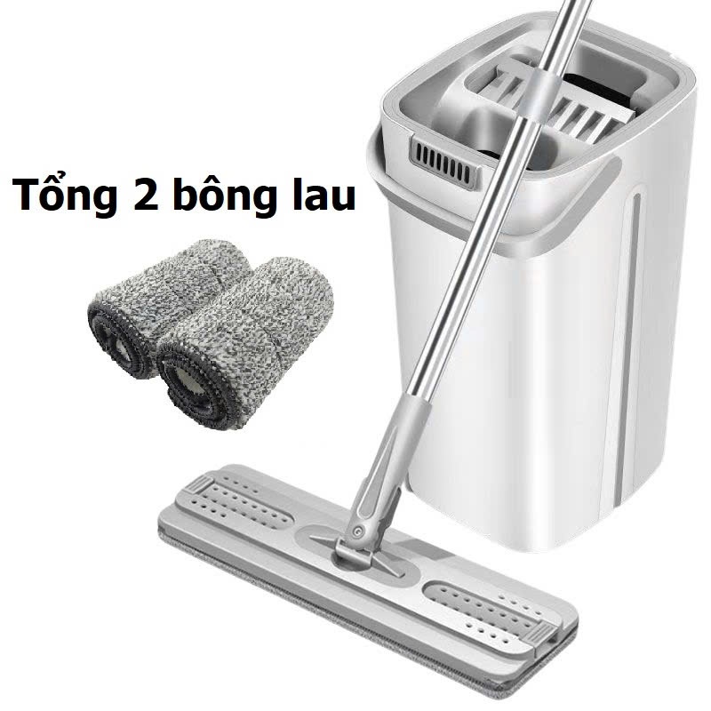 Cây Lau Nhà Tự Vắt Thông Minh GIORMANI Chổi Lau Nhà Tự Vắt Thông Minh Bộ Lau Nhà 360 Độ Cao Cấp Tặng Kèm Bông Lau - 4