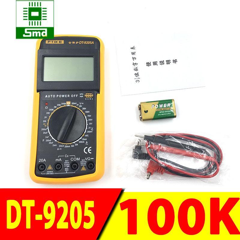 Đồng hồ vạn năng dt-9205a