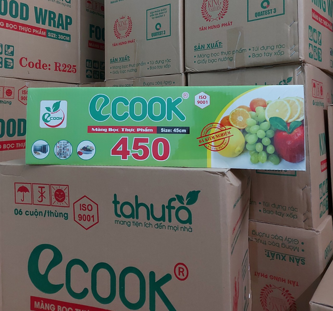 Màng bọc thực phẩm cao cấp ecook k450/45