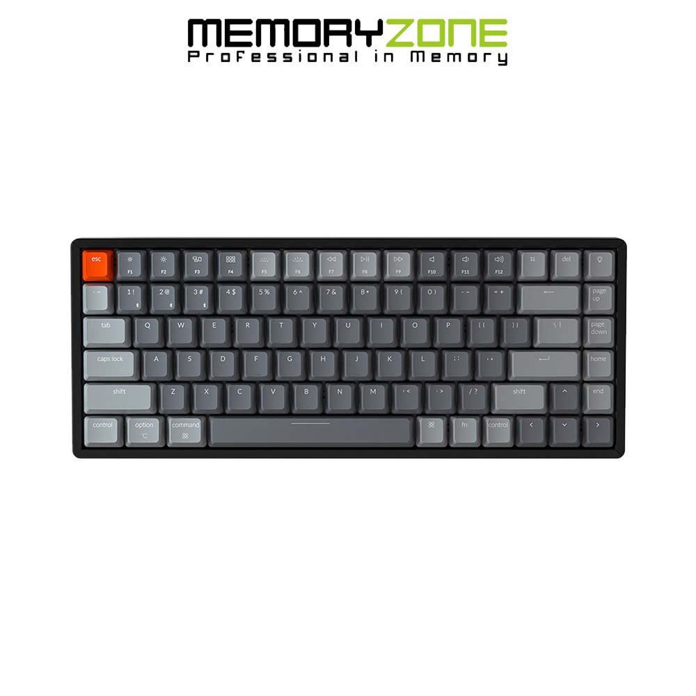 Bàn phím cơ không dây Keychron K2V2 Aluminum Led RGB Gateron Switch Red / Blue / Brown
