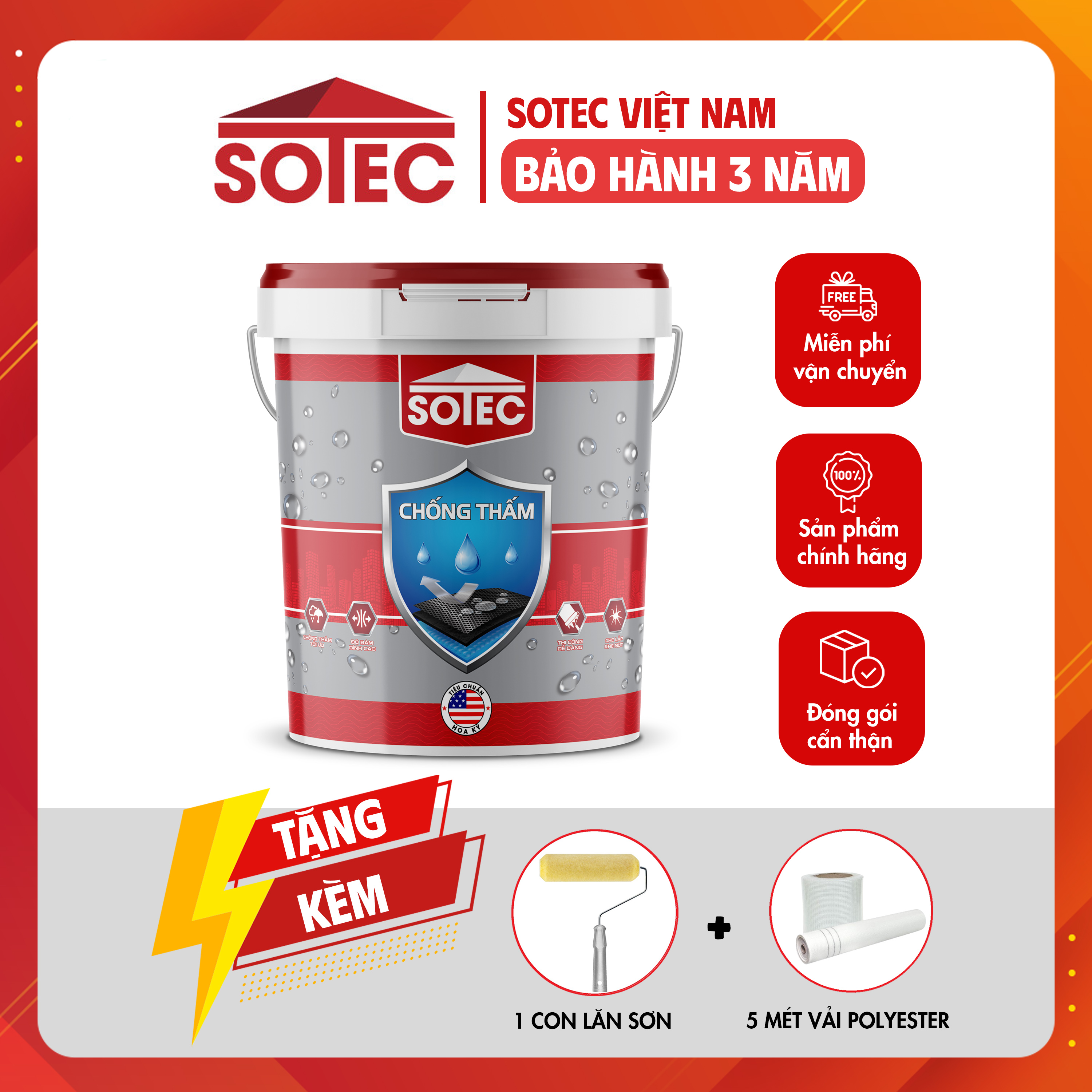  Keo trong suốt SOTEC - POXY chống thấm tường ngoại thất đá tự nhiên gạch men màu vật liệu không đổi. 