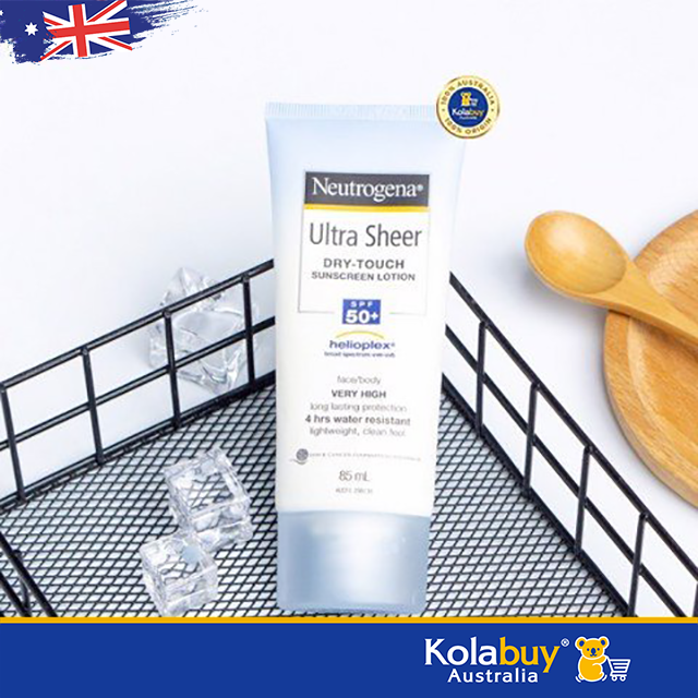 Kem chống nắng của Úc Neutrogena Ultra Sheer Dry Touch Sunscreen Lotion SPF50+ 85ml