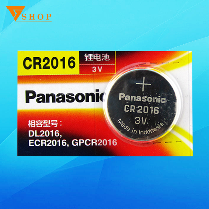 1 viên pin cr2016 panasonic 3v, pin khuy áo cr2016 cao cấp