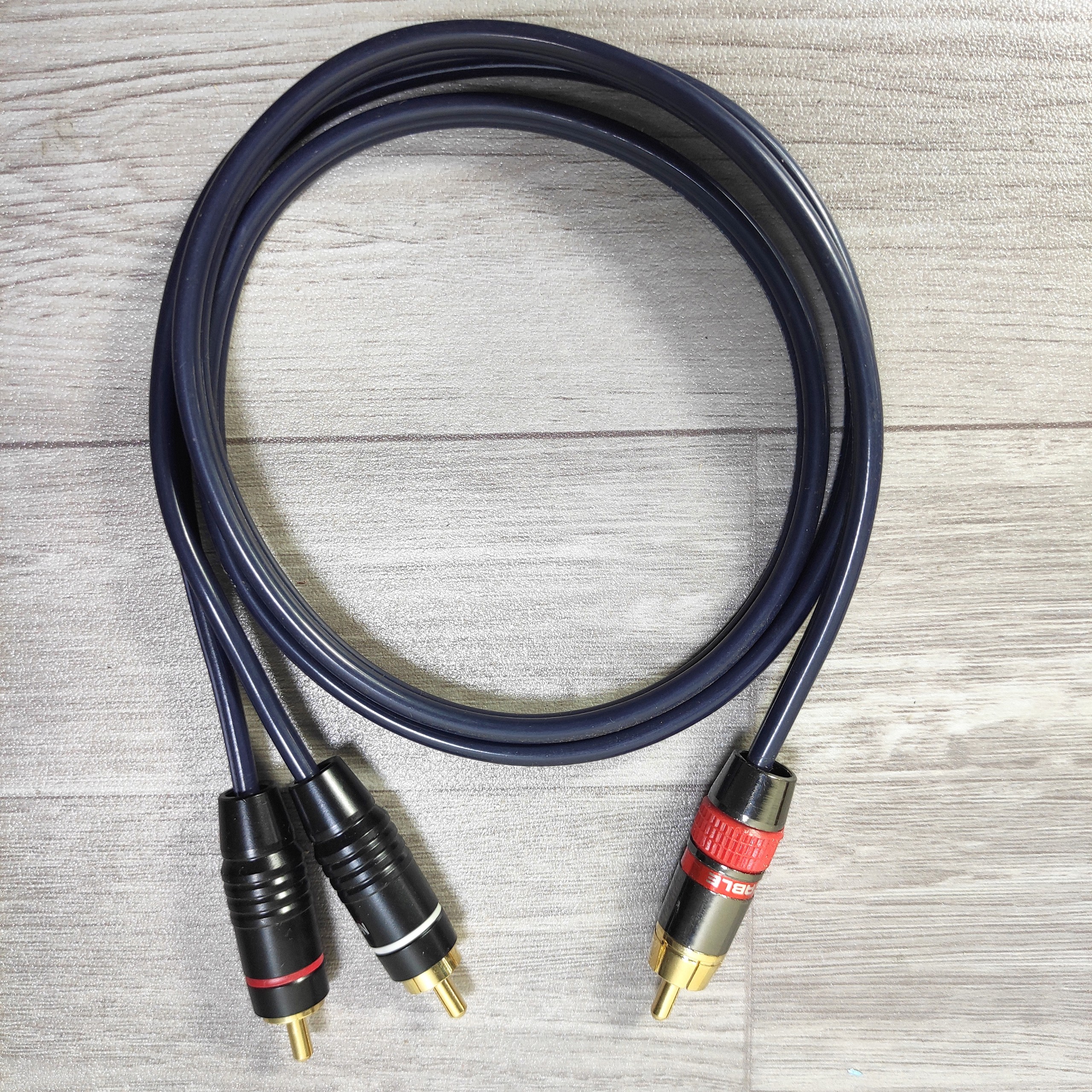 Dây AV chia 1 ra 2 dài Dây Liton đôi Một đầu AV đực ra 2 AV đực Jack đồng cao cấp