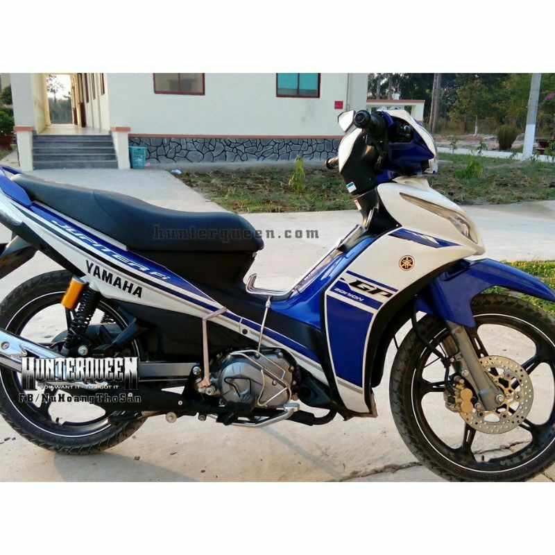 Tem rời jupiter trắng phối xanh - decal ruby