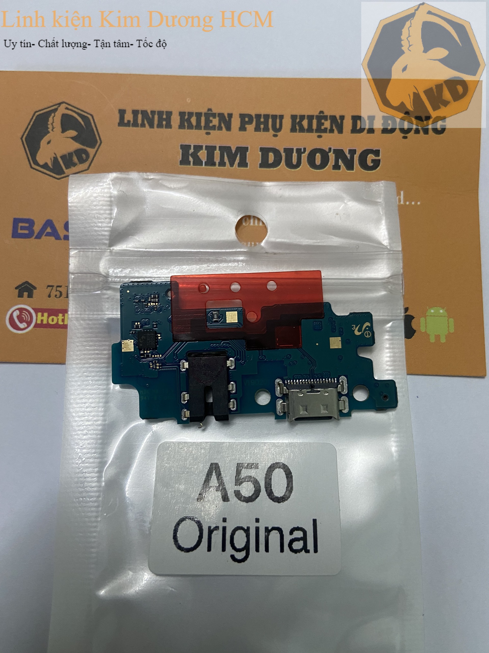 Cụm chân sạc/ Bo mạch sạc Samsung Galaxy A50/A50s/M10/M51. Có IC sac !