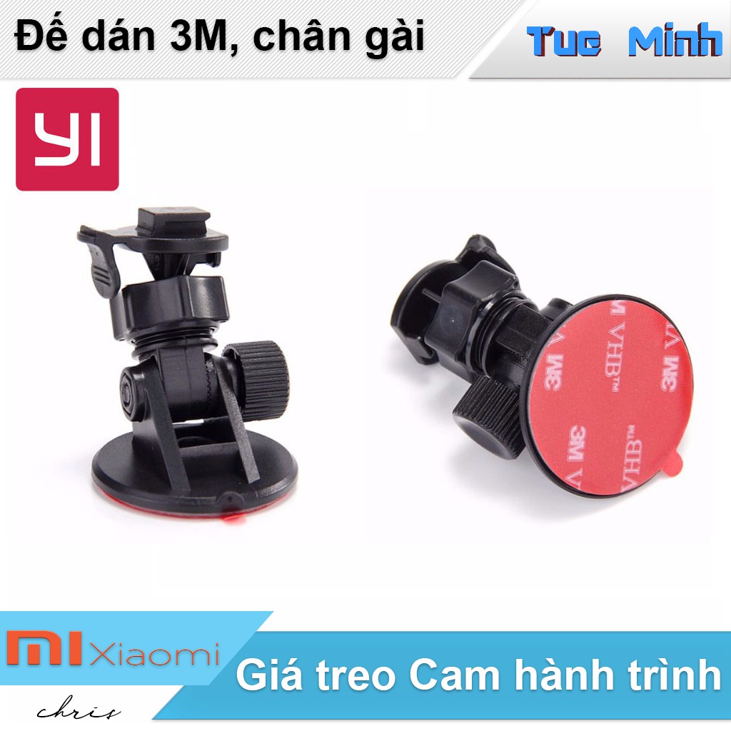 Giá treo Camera hành trình YI Smart Dashcam chân gài đế dính 3M