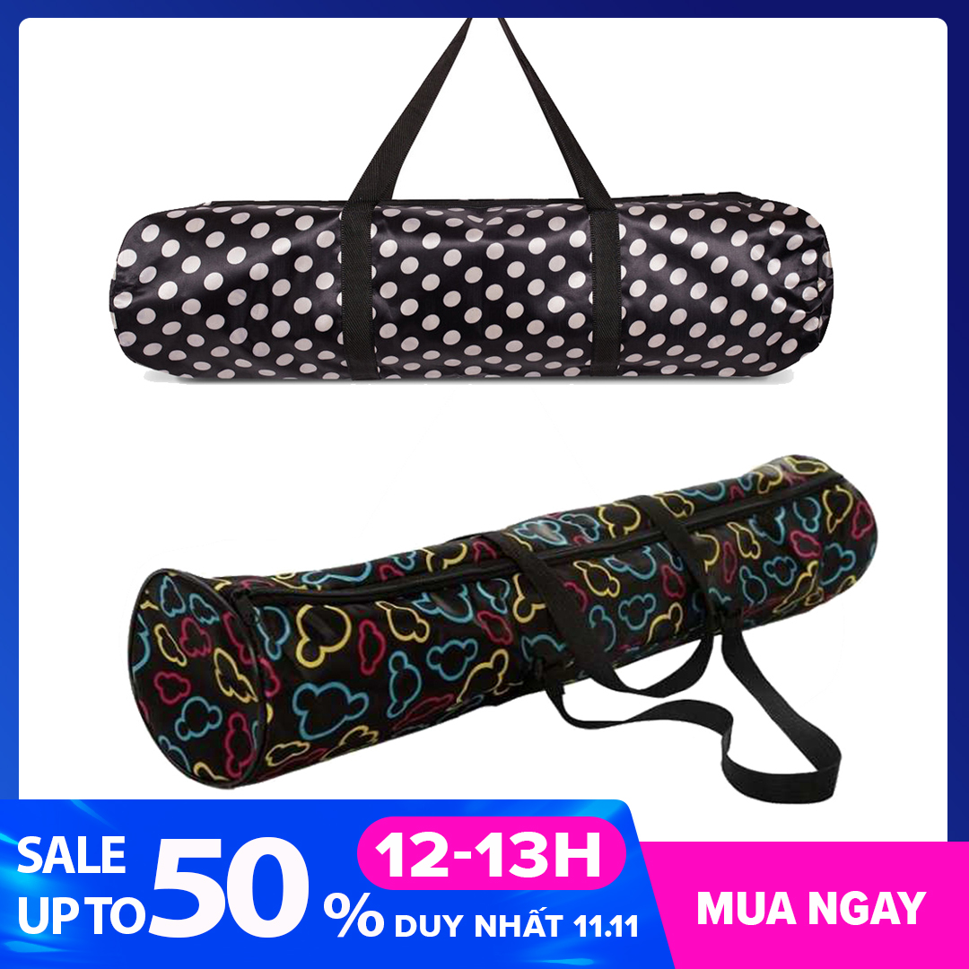 Túi đựng cho thảm yoga nhiều hoạ tiết (Giao màu ngẫu nhiên)