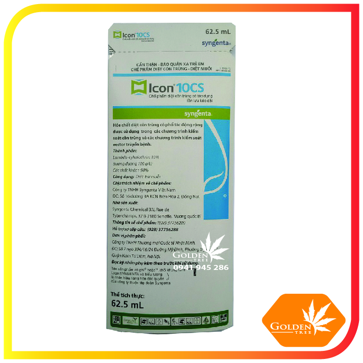 Thuốc xịt muỗi y tế Icon 10CS