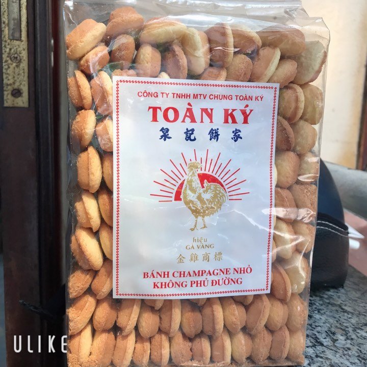 Bánh Champagne không đường Toàn Ký 500g