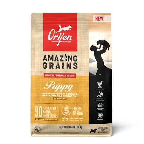 ORIJEN Amazing Grains High Protein Dry Puppy Food