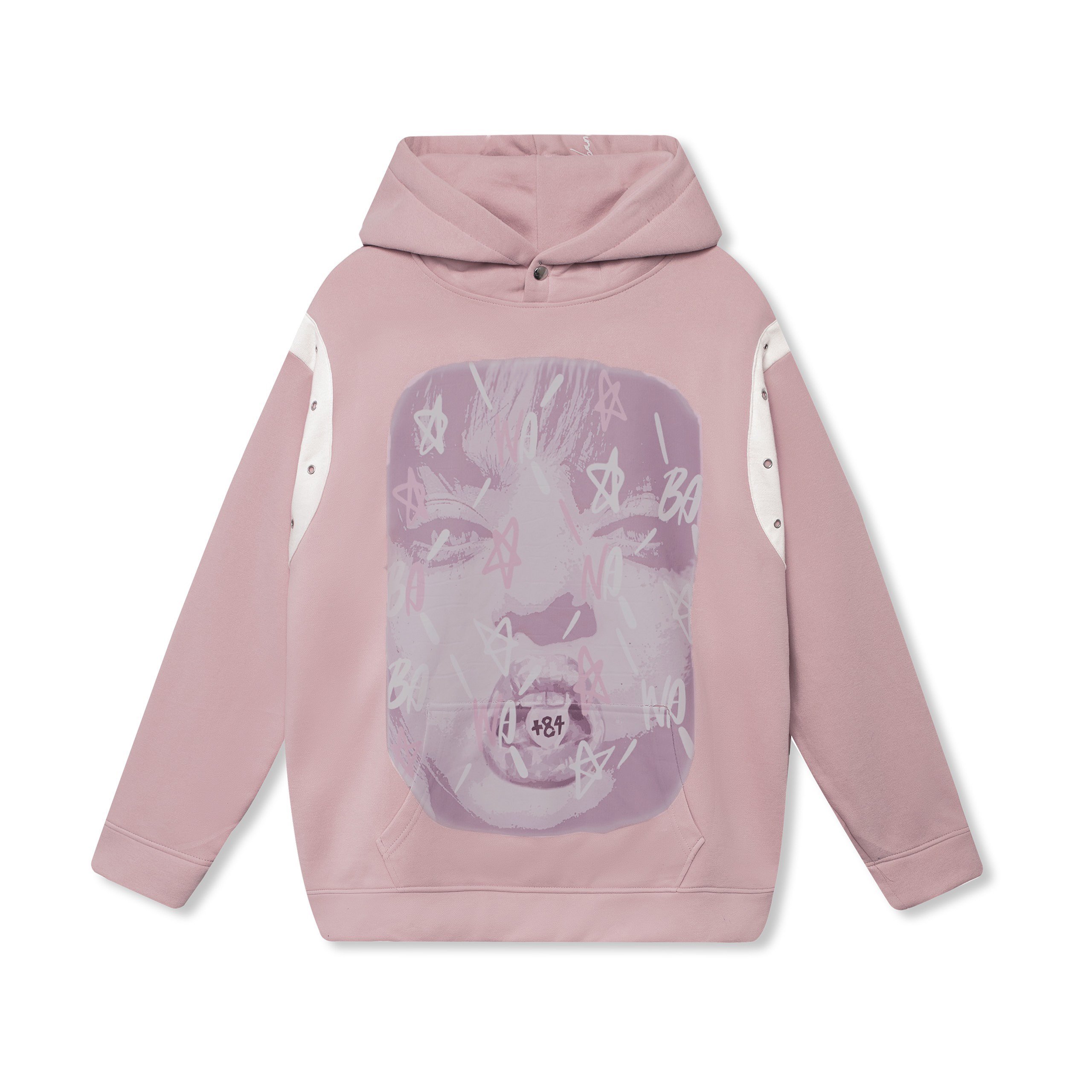 TPYN Hoodie - Màu Hồng - Áo Hoodie raglan Banawa form rộng nam nữ unisex có nón trùm đầu