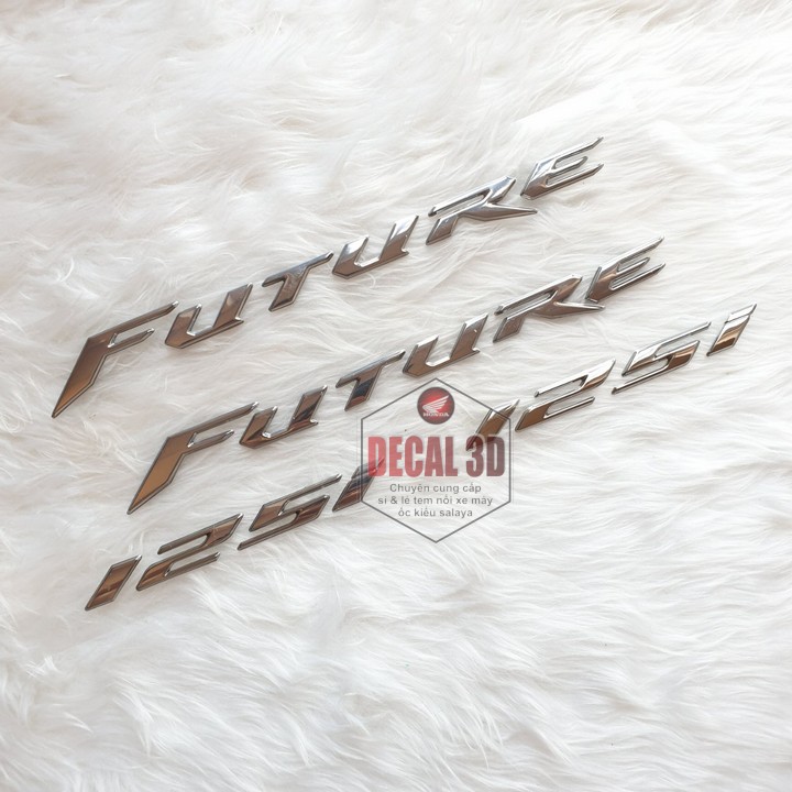 tem chữ nổi honda future 125i 2019 - 2020