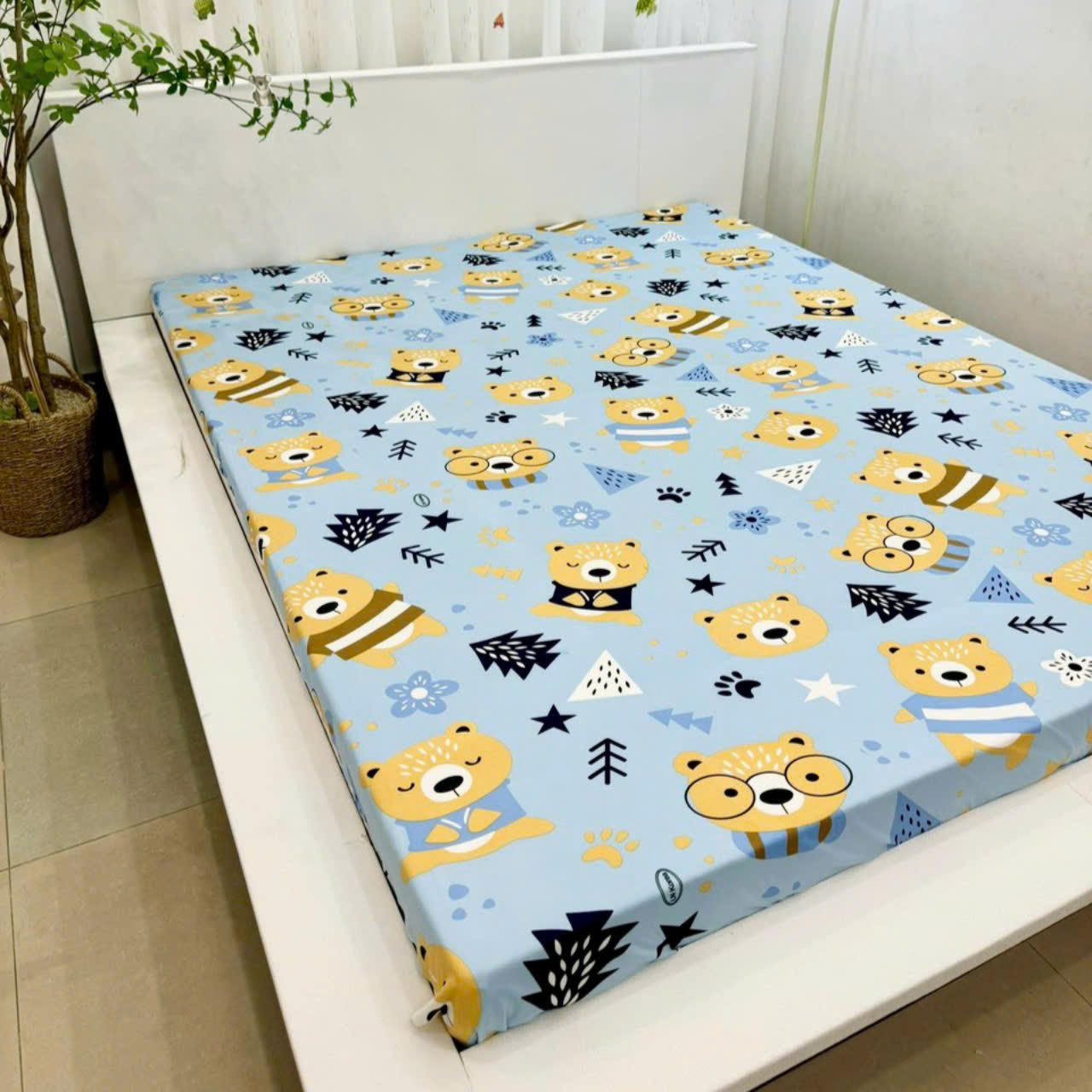 Ga lẻ thun lạnh, ga trải giường thun lạnh ( không áo gối)