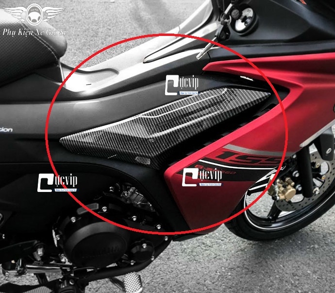 Bộ Ốp Sườn Exciter 155, Exciter 2021 Carbon MS3927
