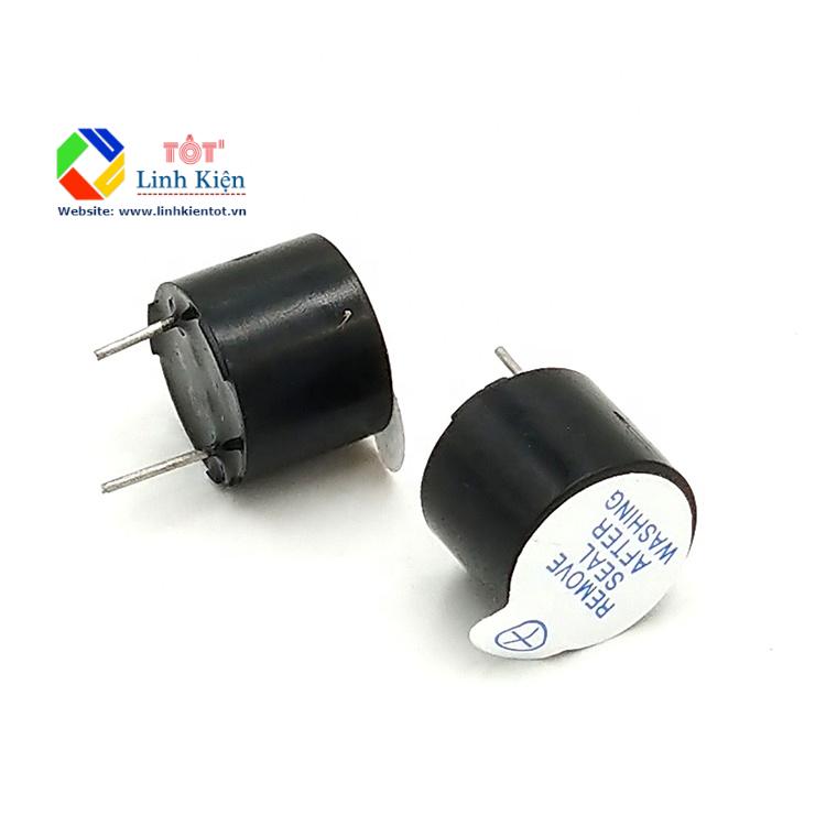 Còi chíp 5v 9.5x12mm - loa buzzer 5v học tập arduino, microbit