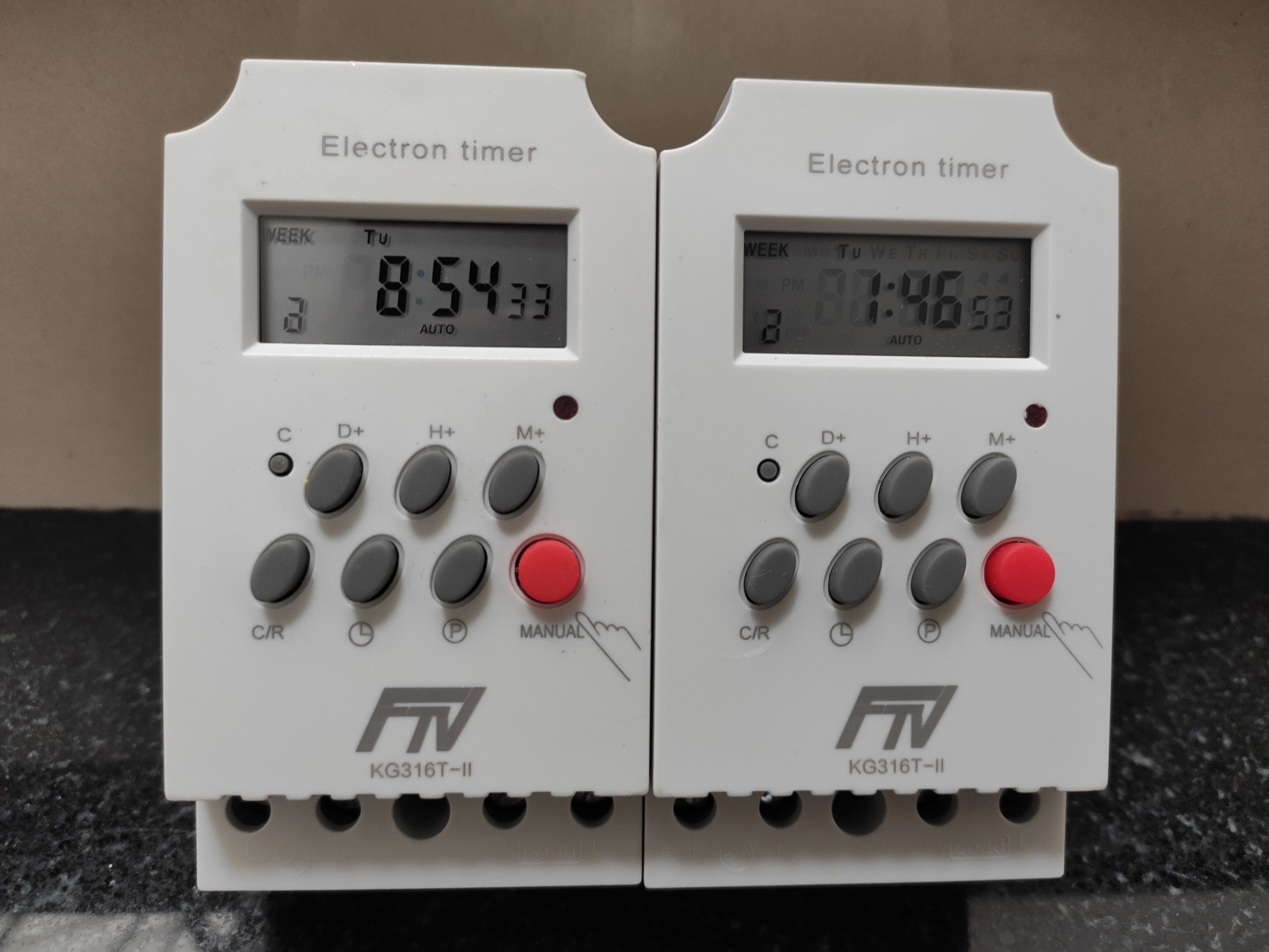 [HCM]BỘ 2 CÔNG TẮC HẸN GIỜ KG316 CÔNG SUẤT CAO 40A