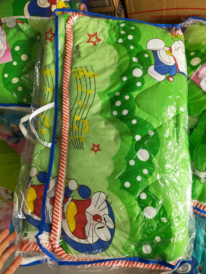 Bộ Nệm Cotton Chần Bông 2 Mặt Loại Dày
