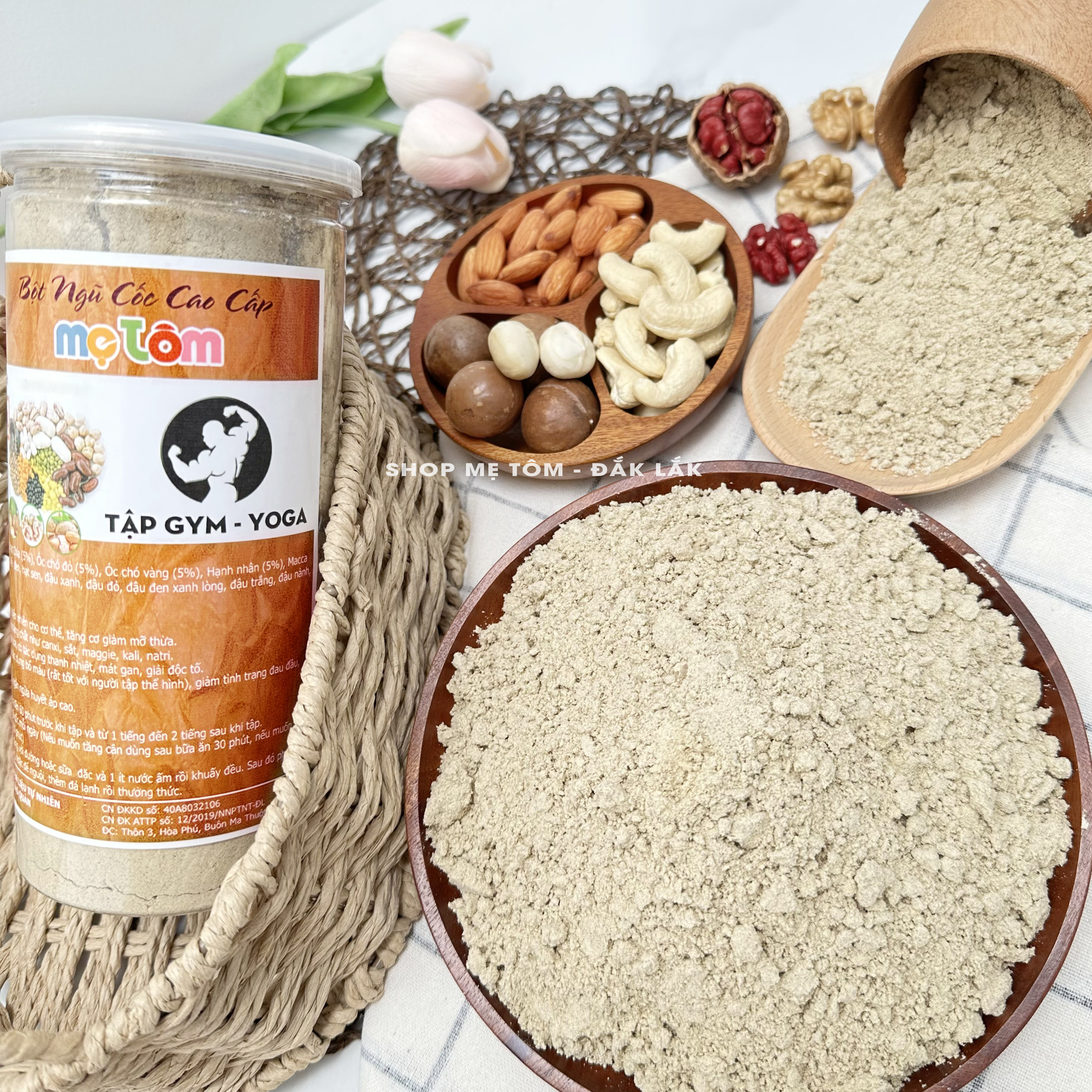 500Gram Bột Ngũ Cốc Tập Gym Cao Cấp Giúp Tăng Cơ Hiệu Quả An Toàn