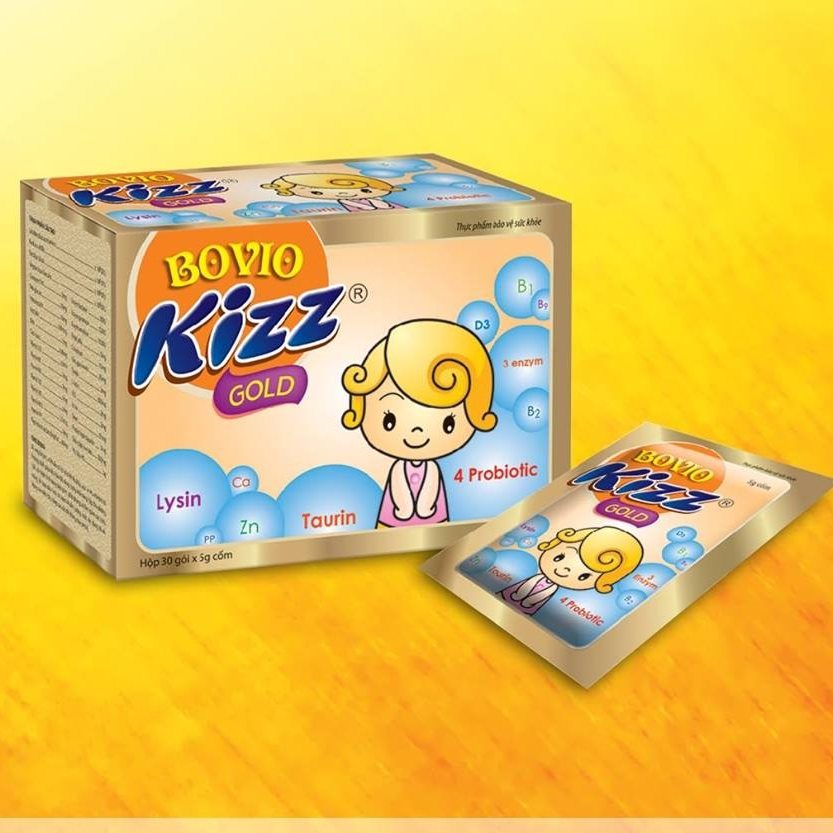 Cốm bovio kizz gold - ăn ngon - dễ tiêu hóa - tăng đề kháng