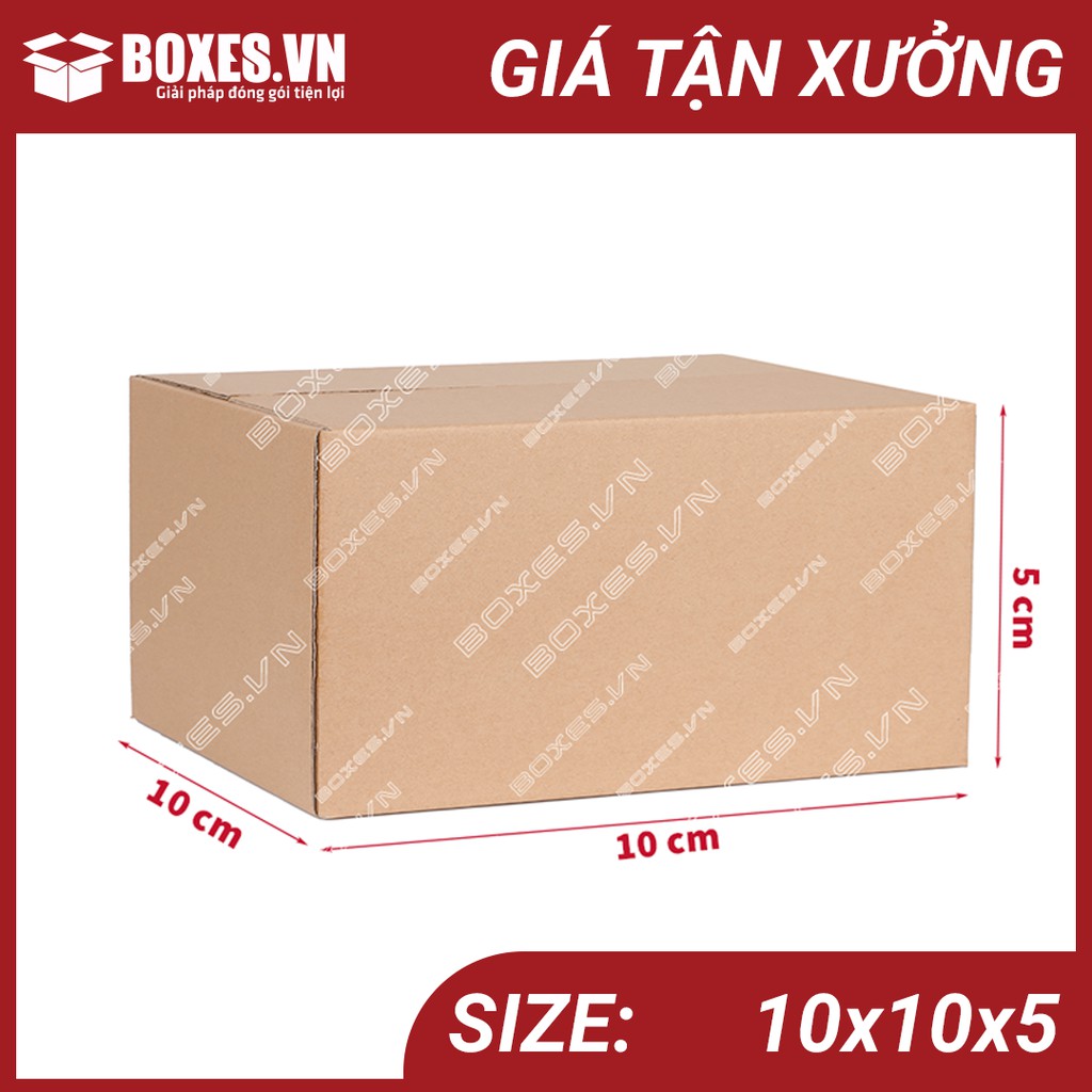 10x10x5 Combo 50 hộp carton Boxes đóng gói hàng giá tại xưởng