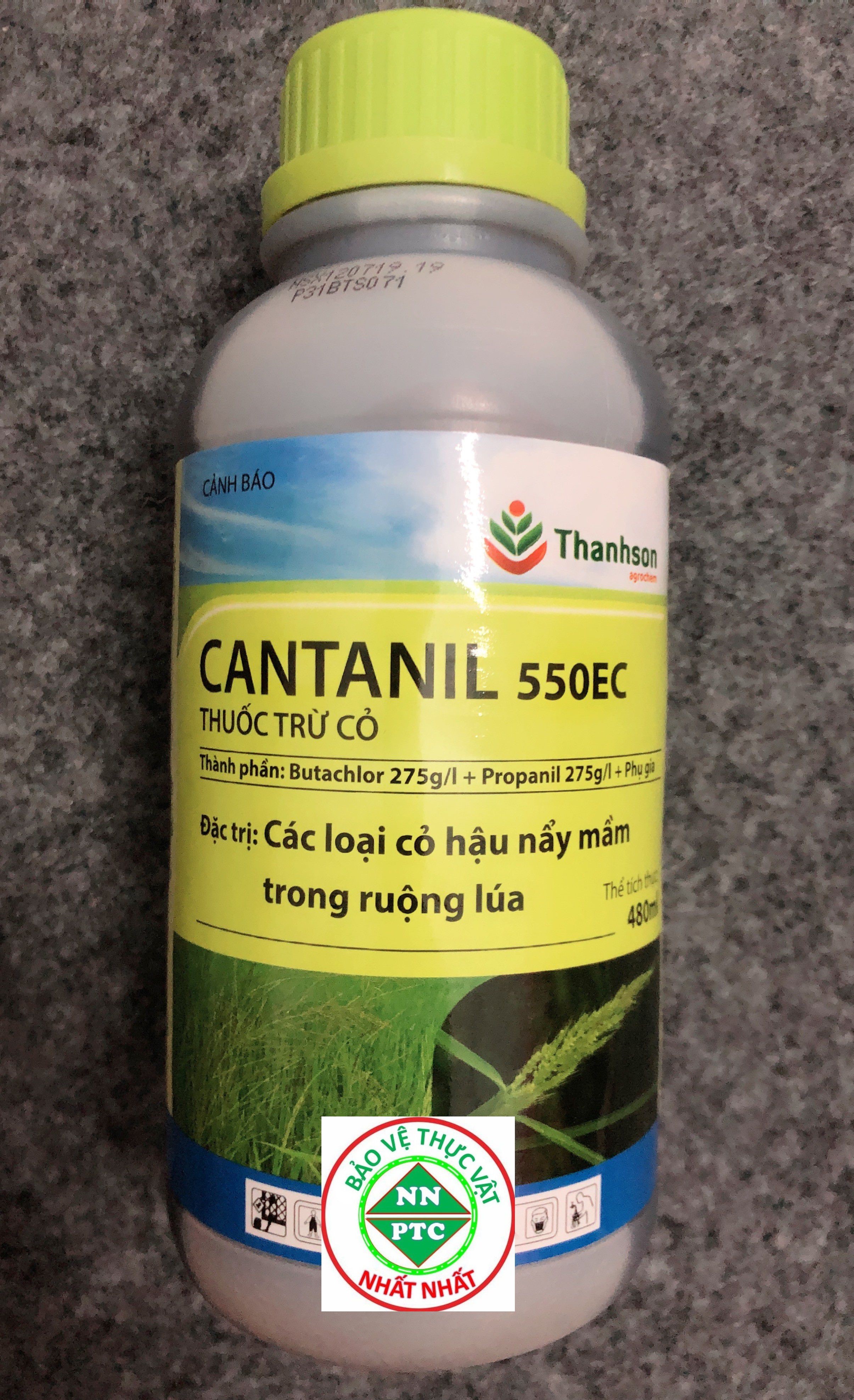 Cantanil 550EC - Giải pháp hiệu quả trong việc diệt cỏ