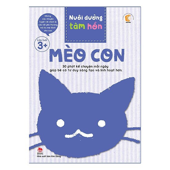 Sách - nuôi dưỡng tâm hồn - mèo con