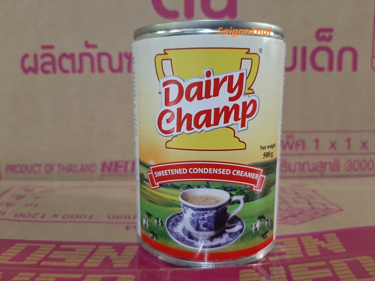 1 hộp sữa đặc có đường dairy champ hộp 500gr