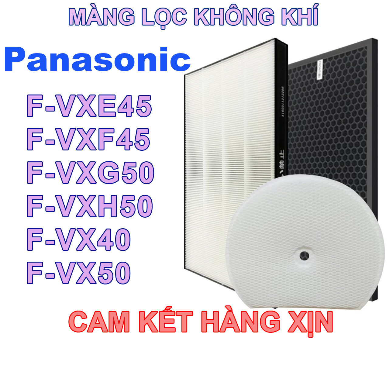 Màng lọc không khí panasonic f-vxf45, vxe45, f-vxg50, f-vc55, f-vxh50, f-vx40, f-vx50 nội địa nhật