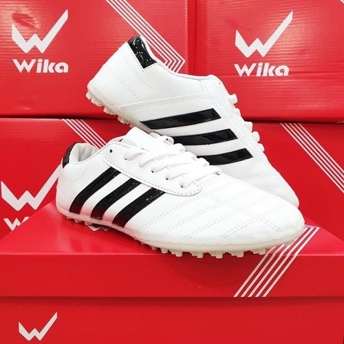 Giày Bóng Đá Phủi 3 sọc Wika , khâu full đế